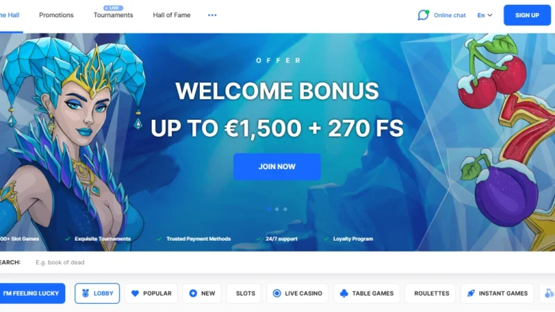 €1500 Welcome Bonus waiting for you on IceCasino