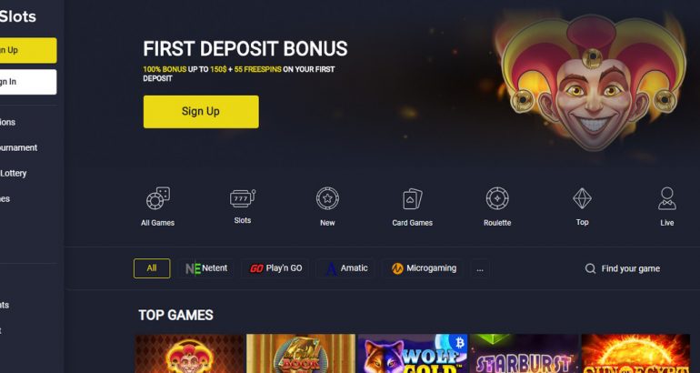 GetSlots Casino – Try today with amazing €450 Welcome Bonus
