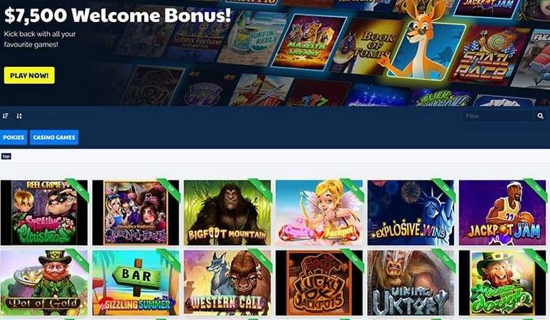 Great $7,500 Welcome Bonus waiting for players on Ripper Casino