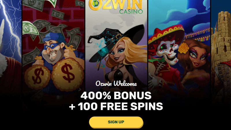 Join to Ozwin Casino and receive $4000 Welcome Bonus