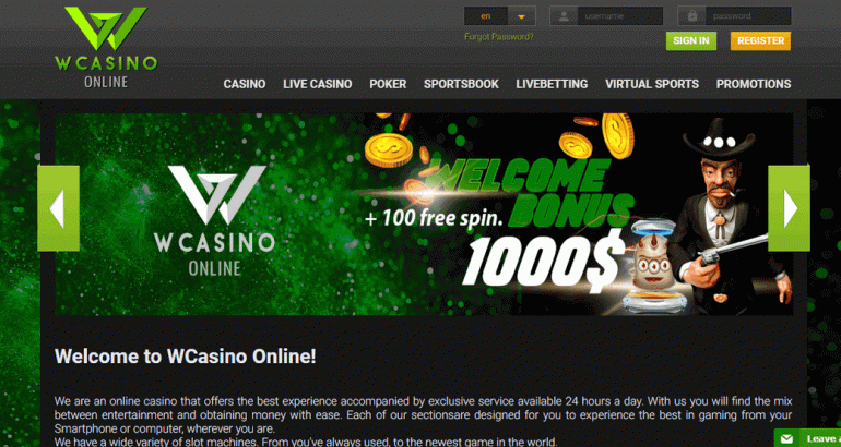 Wcasino Online’s 300 Free Spins + 1000€ Bonus: A Bonus Bonanza