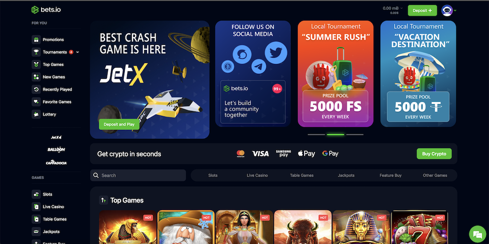 Bets.io’s Welcome Offer: 100% Bonus and 100 Free Spins – Don’t Miss Out!